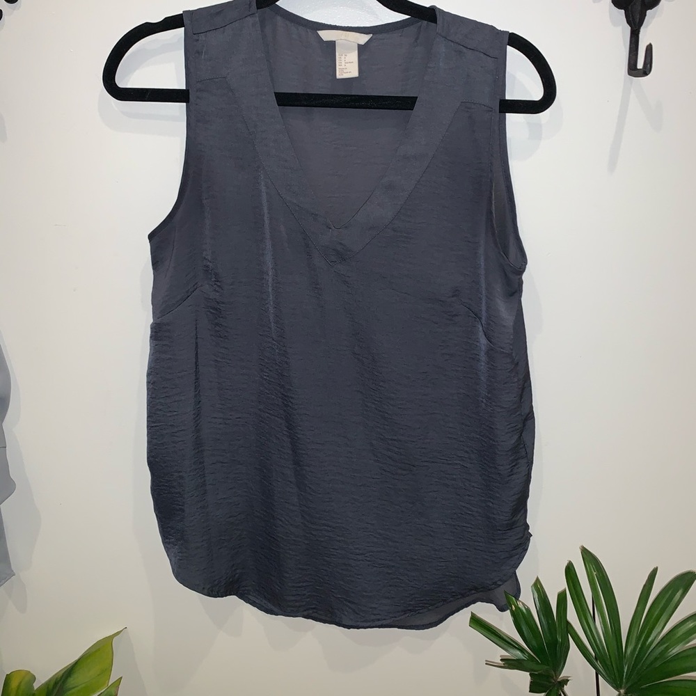 H&M Grey Blouse